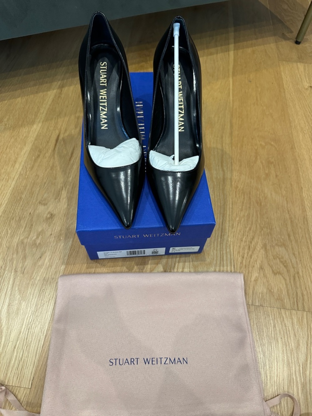 Black Stuart Weitzman pumps